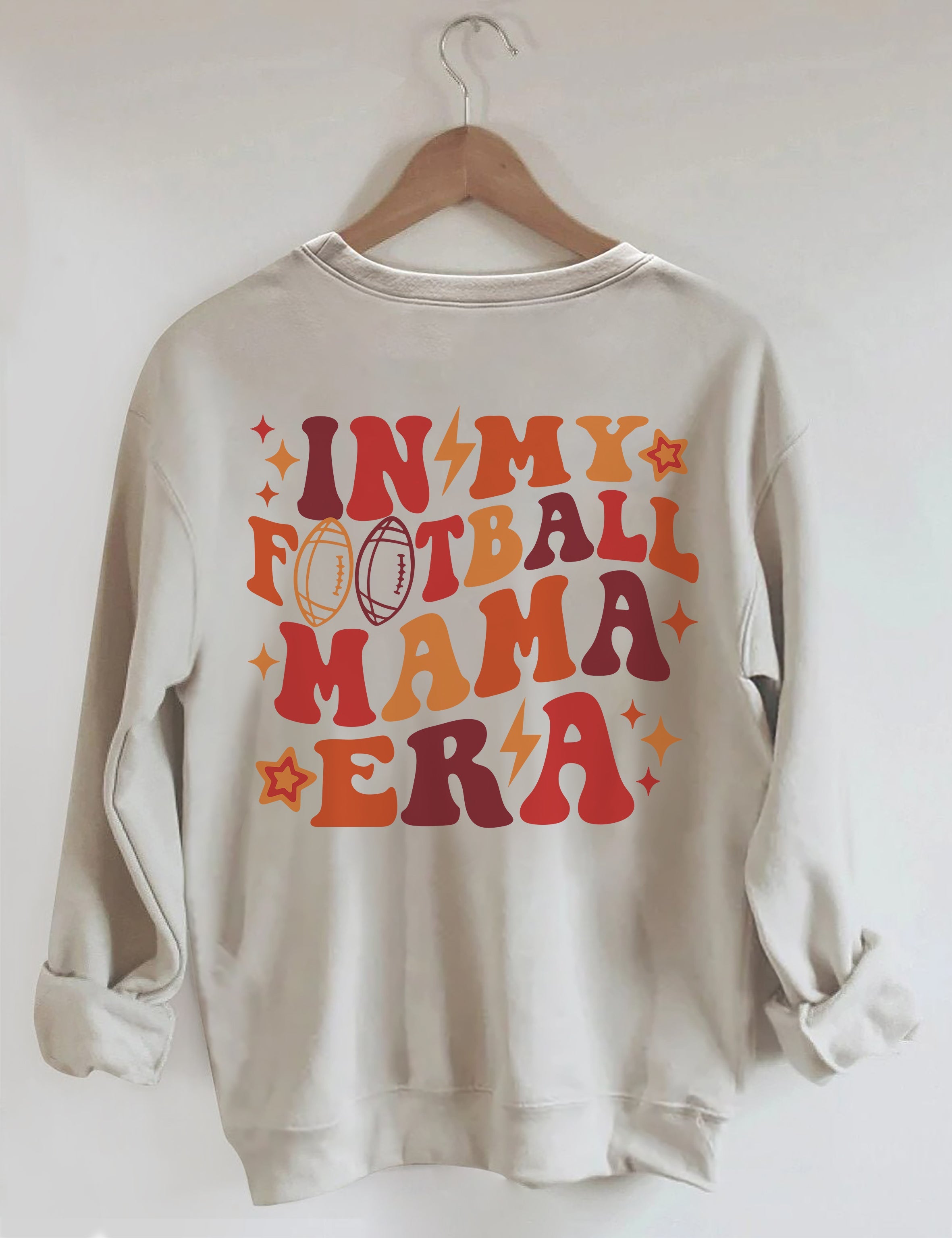 In My Football Mama Era Sweatshirt