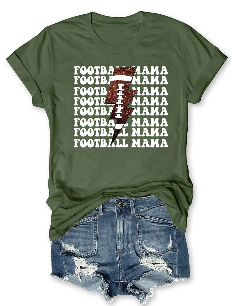 Football Mama T-Shirt