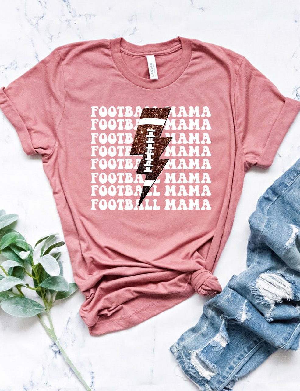 Football Mama T-Shirt