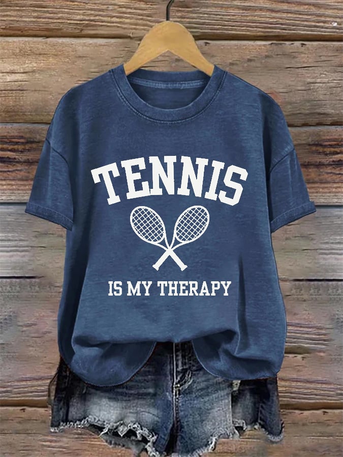 Women's Apres Tennis Print T-shirt