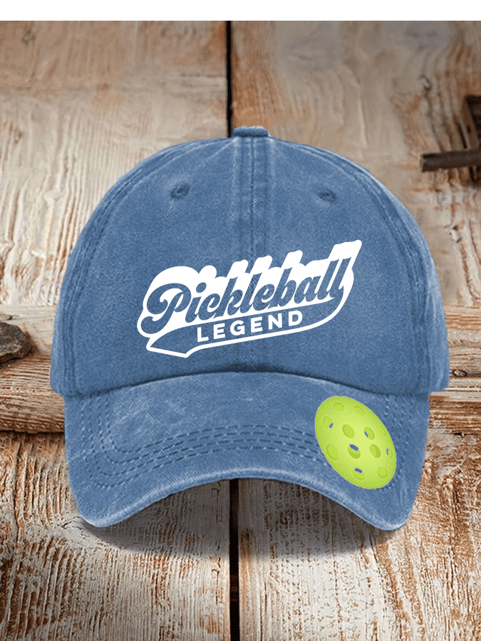 Tennis Pickleball Legend Unisex Cap