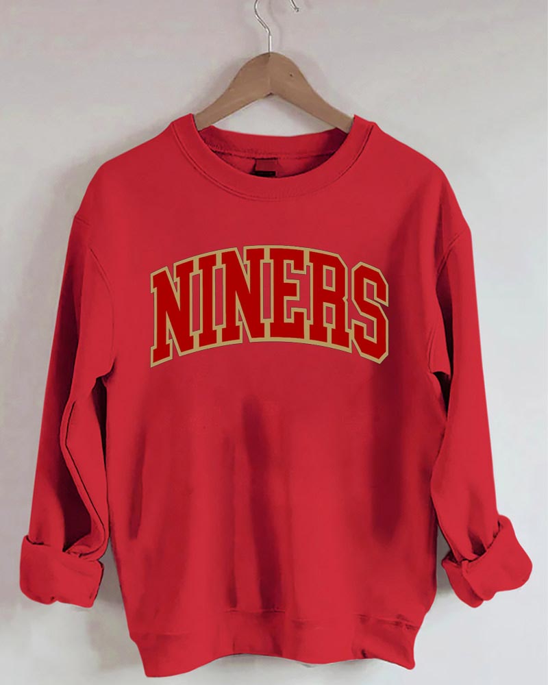 Niners Football Crewneck Sweatshirt