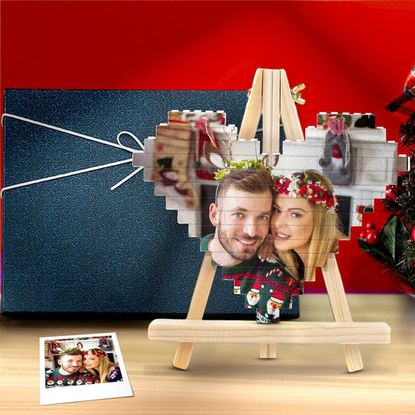 Moxllcustore™ 50%OFF⭐️Personalised Brick Puzzles Photo Block Gifts for Lovers