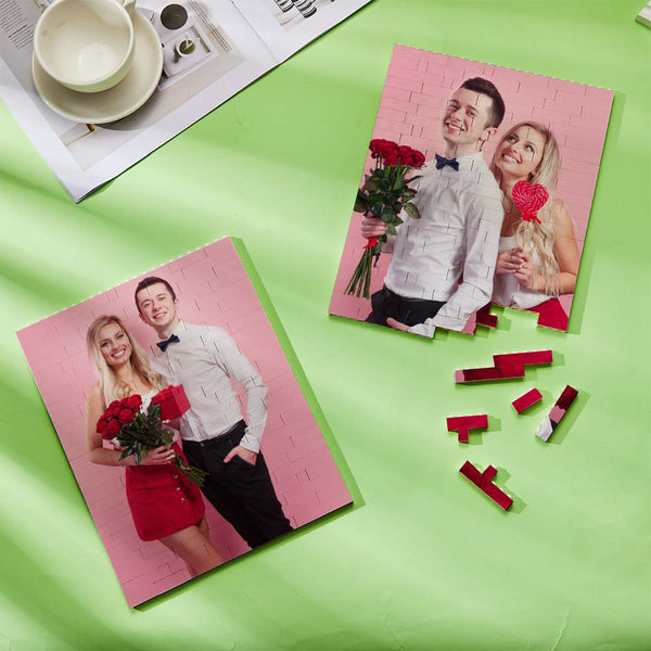 Moxllcustore™ 50%OFF⭐️Personalised Brick Puzzles Photo Block Gifts for Lovers