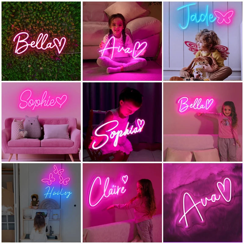 50% OFF⭐️Custom Name Neon Sign LED Neon Light Updated Version