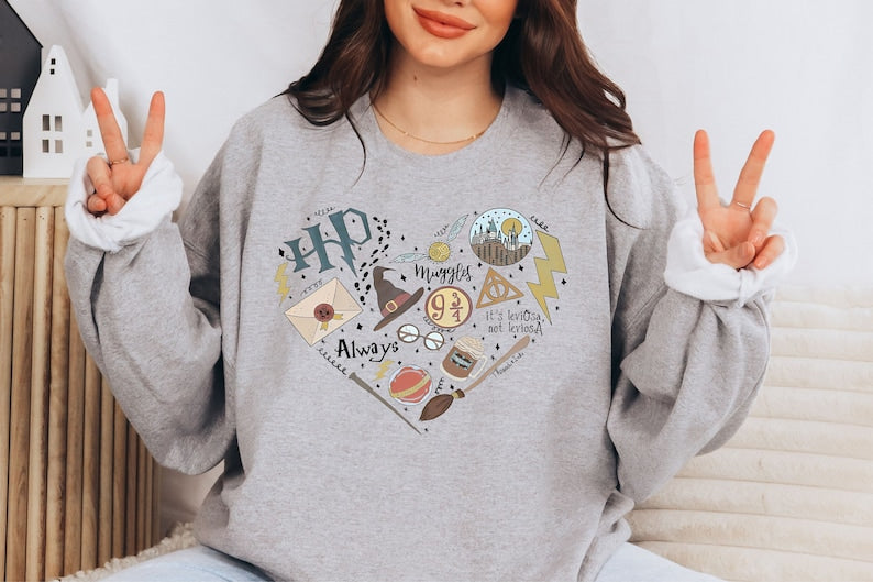Sweatshirt Heart