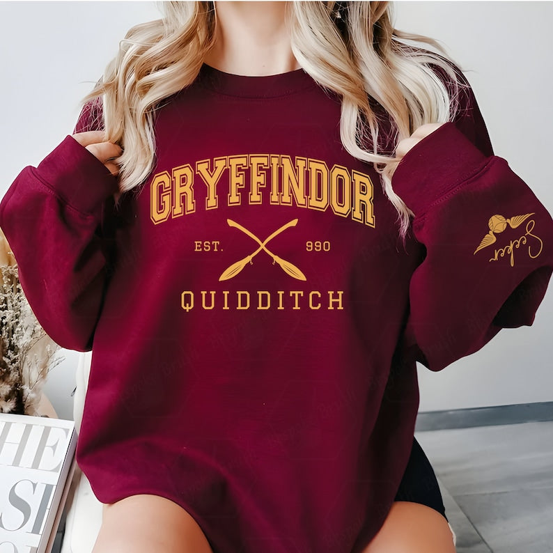 Wizard House Quidditch Sweatshirts