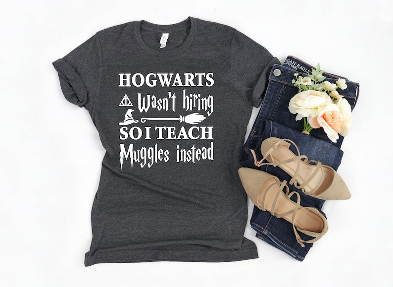 Hogwarts Wasn't Hiring So I Teach Muggles Instead T-Shirt