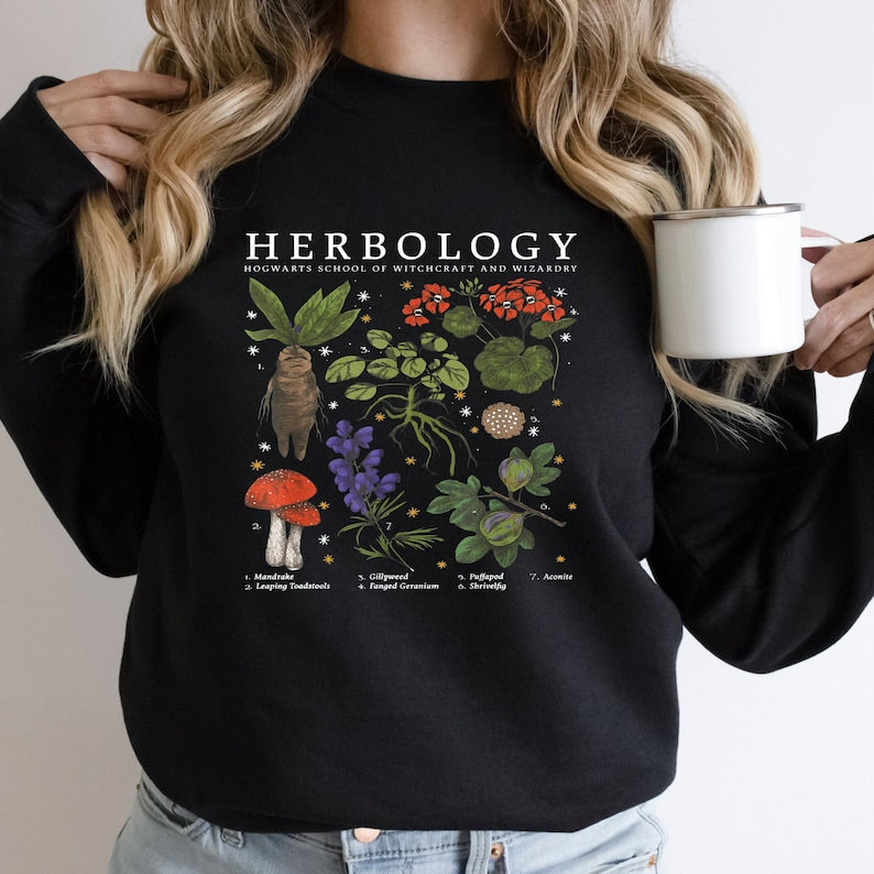 Hogwarts Herbology Plants SweatShirt