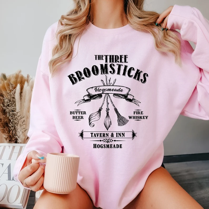 Three Broomsticks Crewneck Sweatshirt