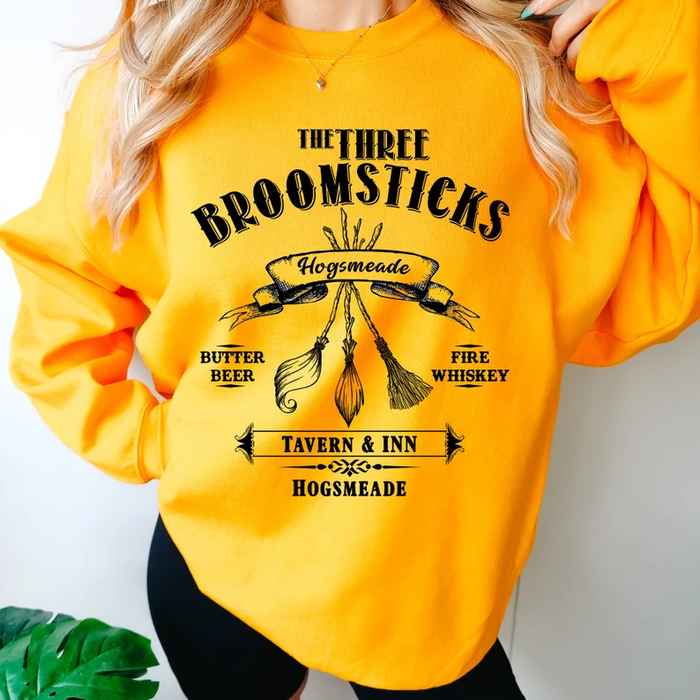 Three Broomsticks Crewneck Sweatshirt