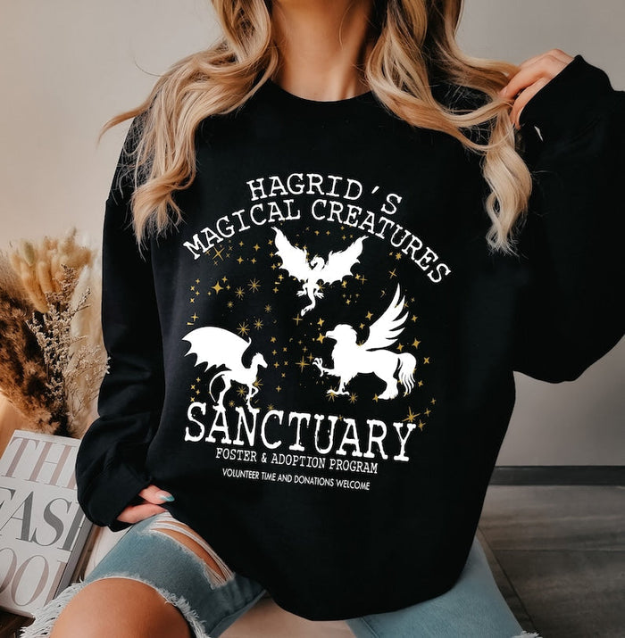 Hagrid's Magical Creatures Hippogriff Graphic Sweatshirt