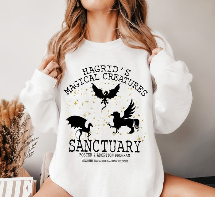 Hagrid's Magical Creatures Hippogriff Graphic Sweatshirt