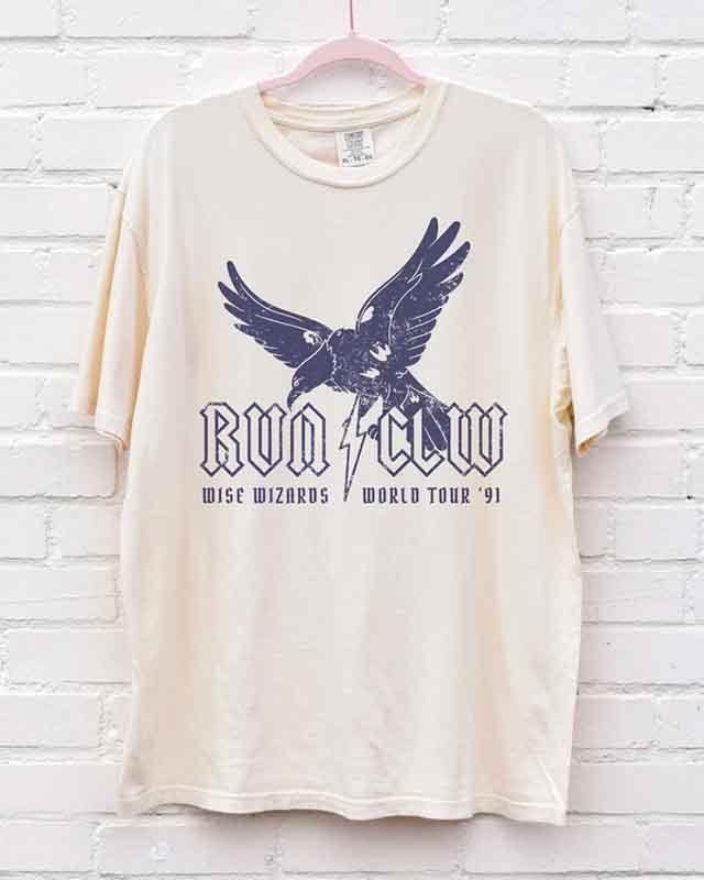 Hogwarts School Eagle Print T-shirt