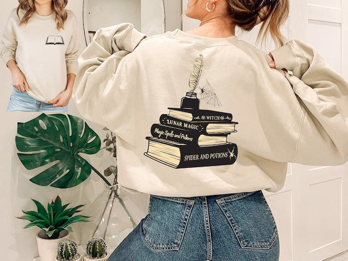 Wizard Castle Book Sweatshirt