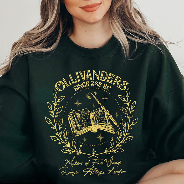 Wizard Book Trendy Sweatshirt