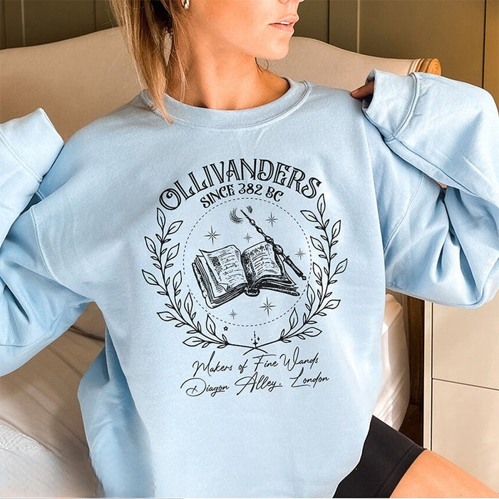 Wizard Book Trendy Sweatshirt