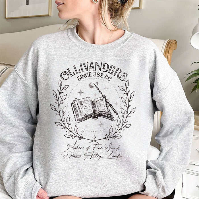 Wizard Book Trendy Sweatshirt