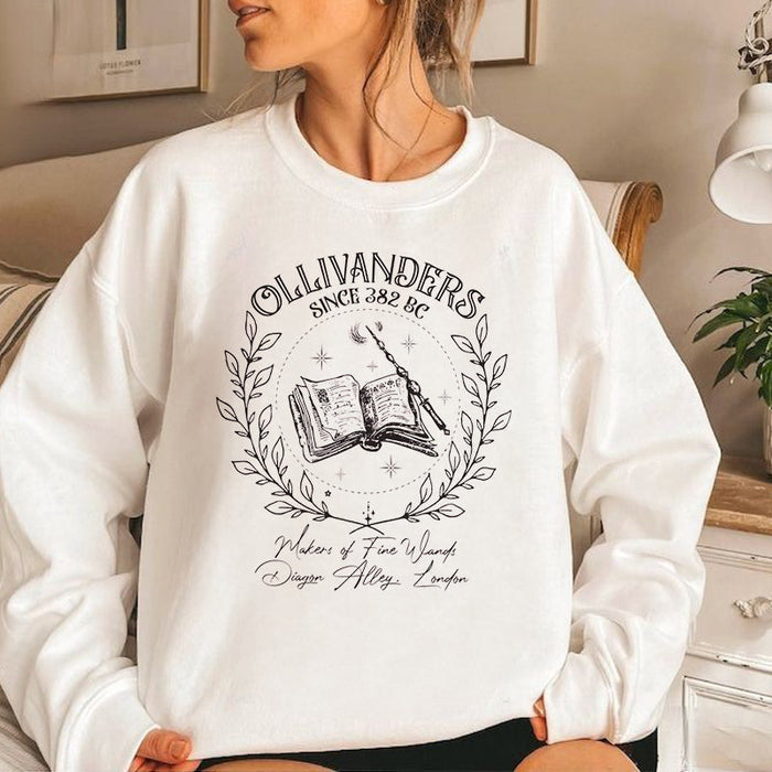 Wizard Book Trendy Sweatshirt