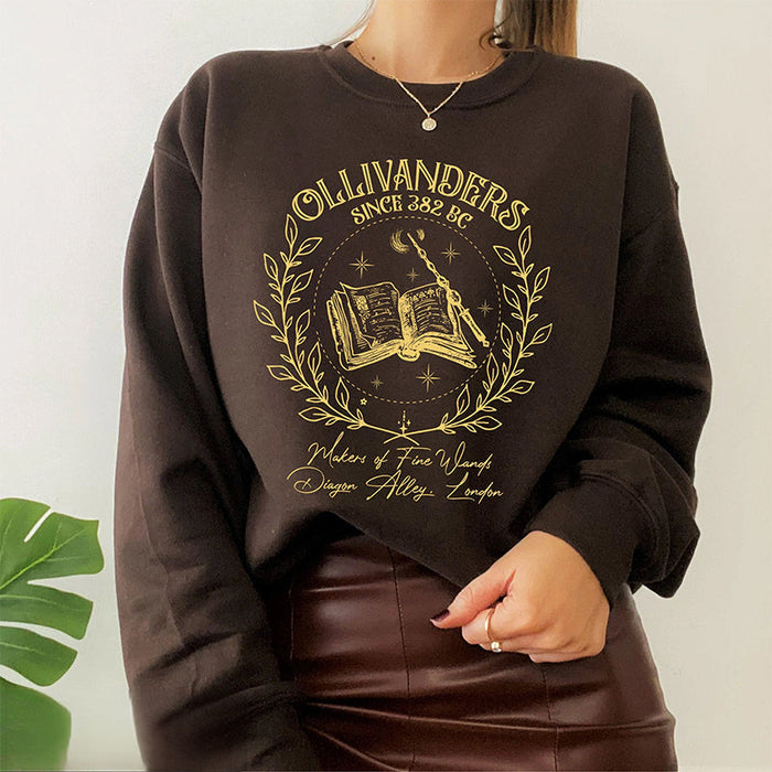 Wizard Book Trendy Sweatshirt