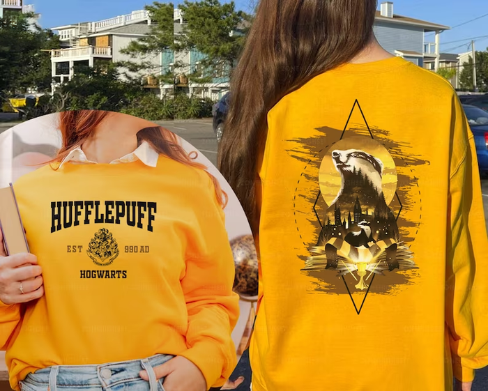 Hogwarts House Double Sides Sweatshirt