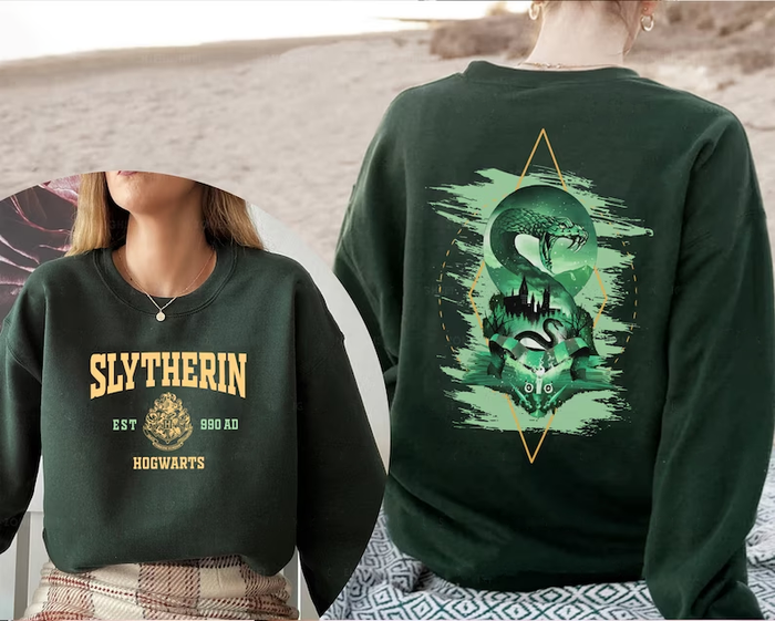 Hogwarts House Double Sides Sweatshirt