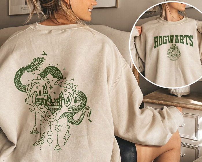 Hogwarts House Double-sided Sweatshirt