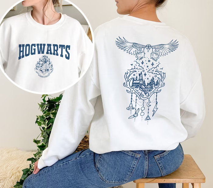 Hogwarts House Double-sided Sweatshirt