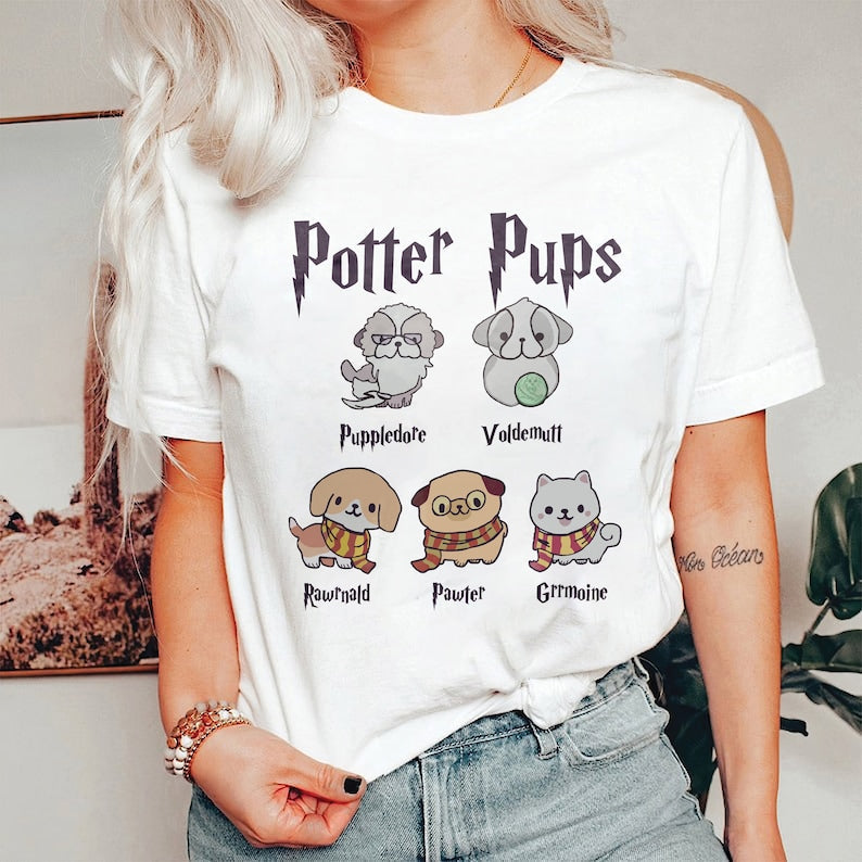 Potter Pups Cute Dog Shirt