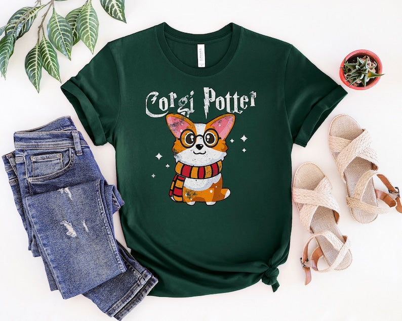 Corgi Potter Funny Swearshirt