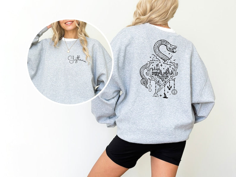 Hogwarts House Slytherin Sweatshirt