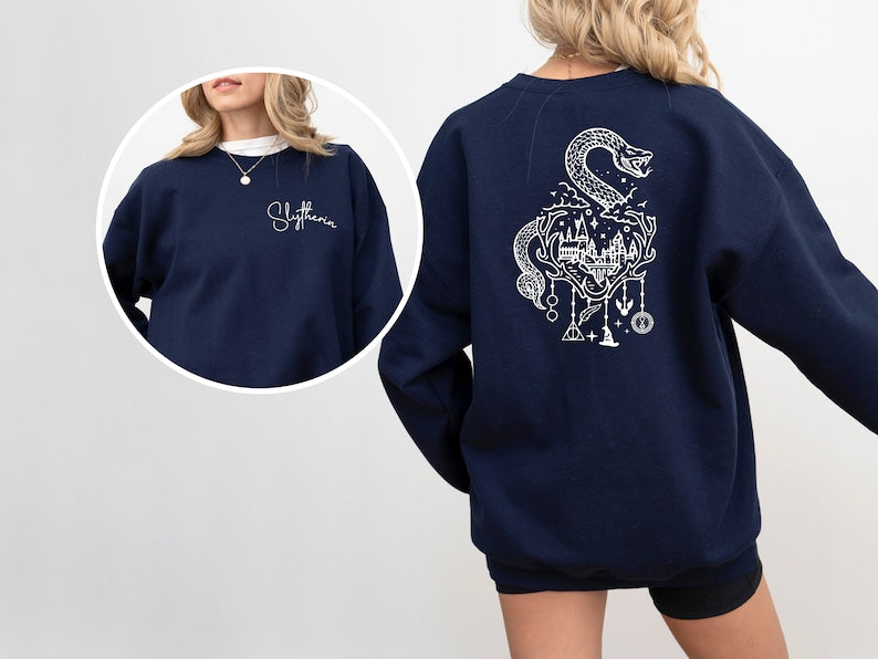 Hogwarts House Slytherin Sweatshirt