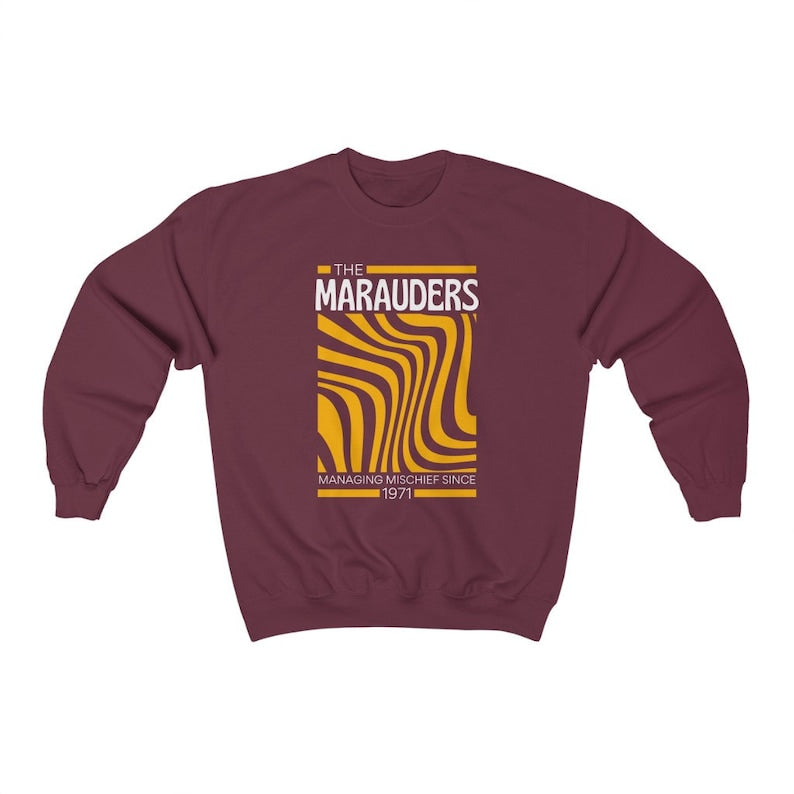 The Marauders Retro 70's Sweater Harry Fandom Shirt