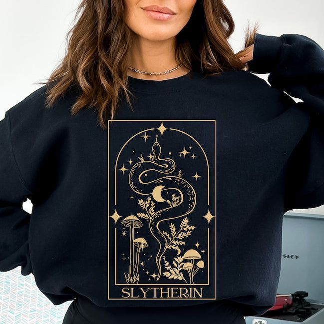 Wizard Houses Slytherin Sweatshirt