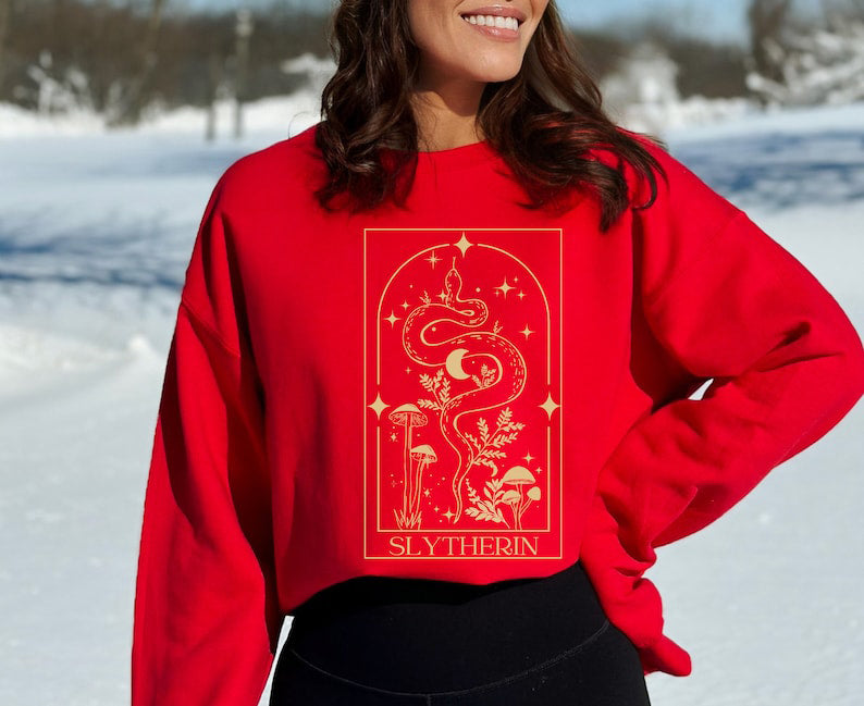 Wizard Houses Slytherin Sweatshirt