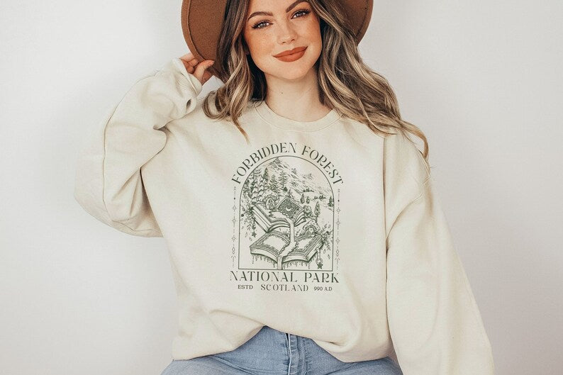 Forbidden Forest Wizard House Sweatshirt