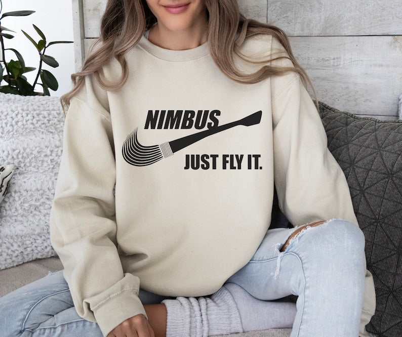 Nimbus Just Fly It Wizard House Crewneck Sweater