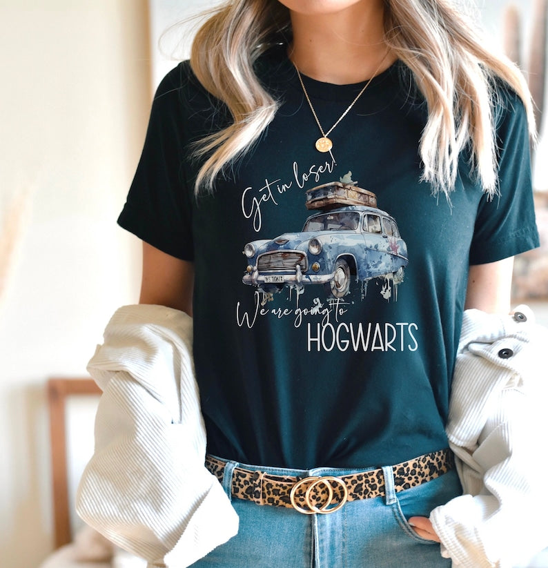 Get In Loser We’re Going To Hogwarts Shirt