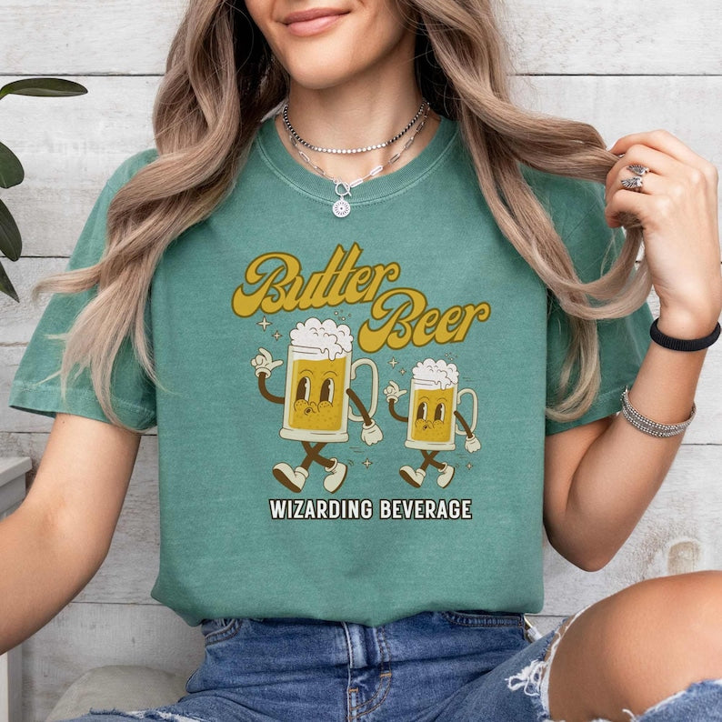 Butter Beer Wizard Shirt