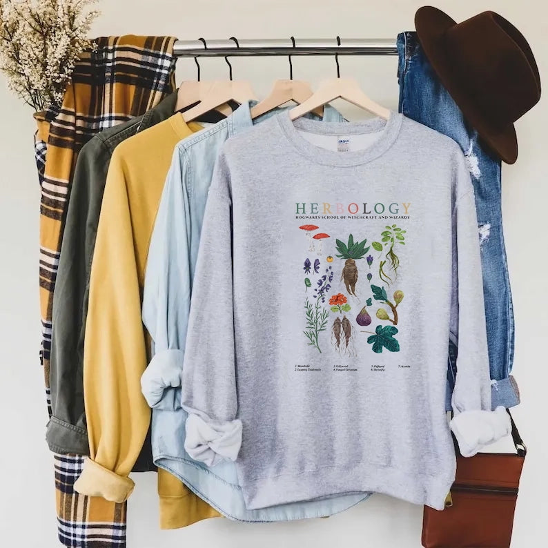 Herbology Plants Sweatshirt