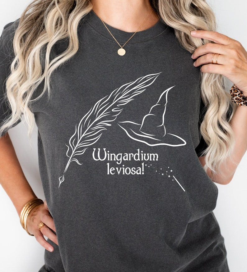 Wingardium leviosa Hogwarts T-shirt