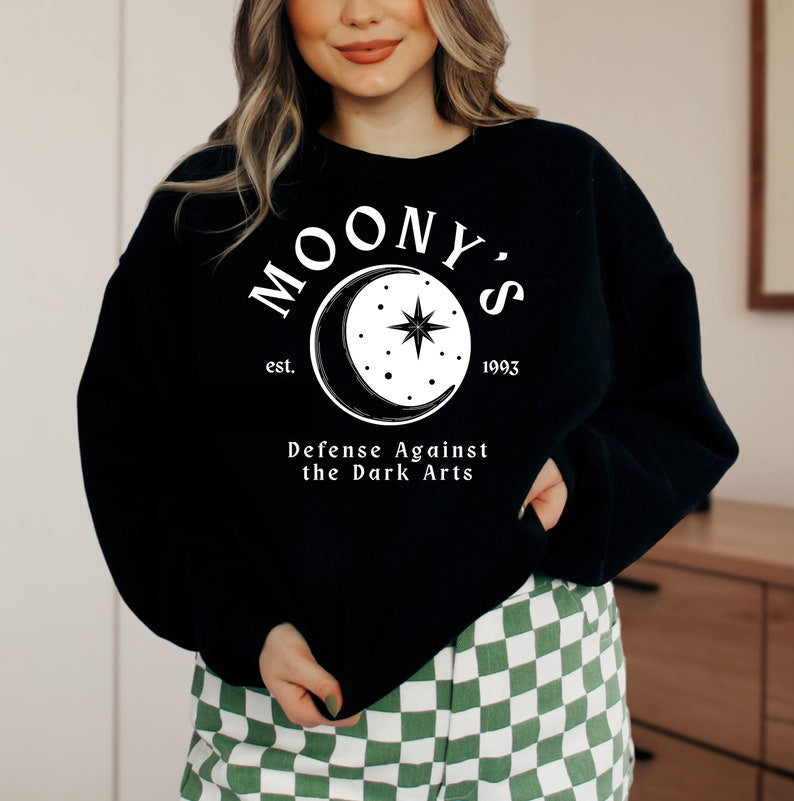 Moony's Defense Against the Dark Arts  Crewneck Sweatshirt