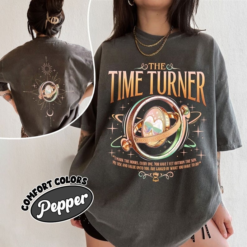 The Time Turner Wizard School Fandom Comfort Colors Shirt