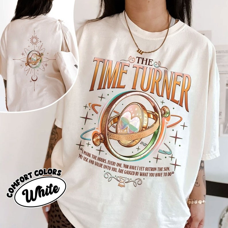 The Time Turner Wizard School Fandom Comfort Colors Shirt