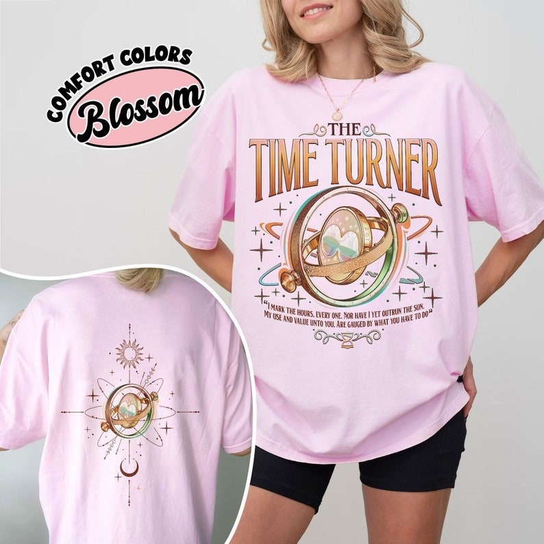 The Time Turner Wizard School Fandom Comfort Colors Shirt