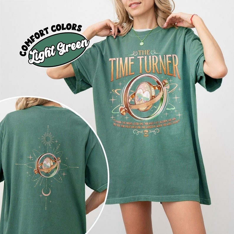 The Time Turner Wizard School Fandom Comfort Colors Shirt