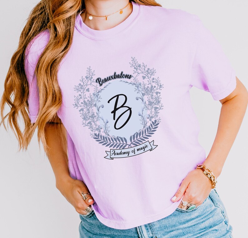 Beauxbatons Academy Boxy Shirt