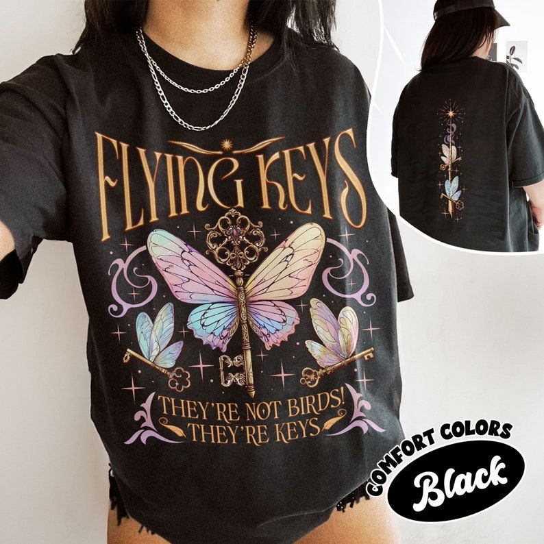 Magical Flying Keys Comfort Colors Shirt