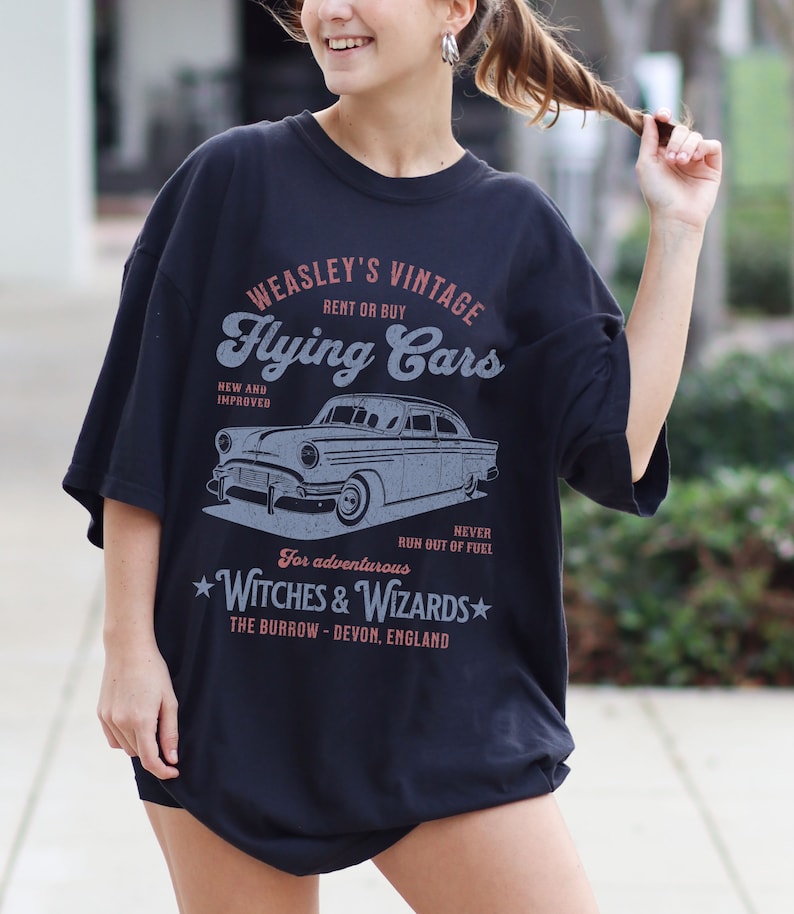 Weasley's Flying Car Bookish Shirt