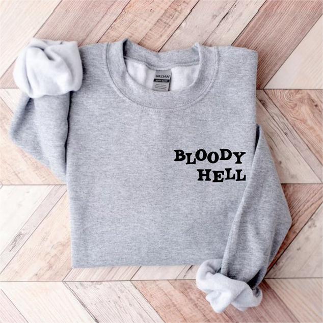 Bloody Hell Jumper Weasley Sweatshirt